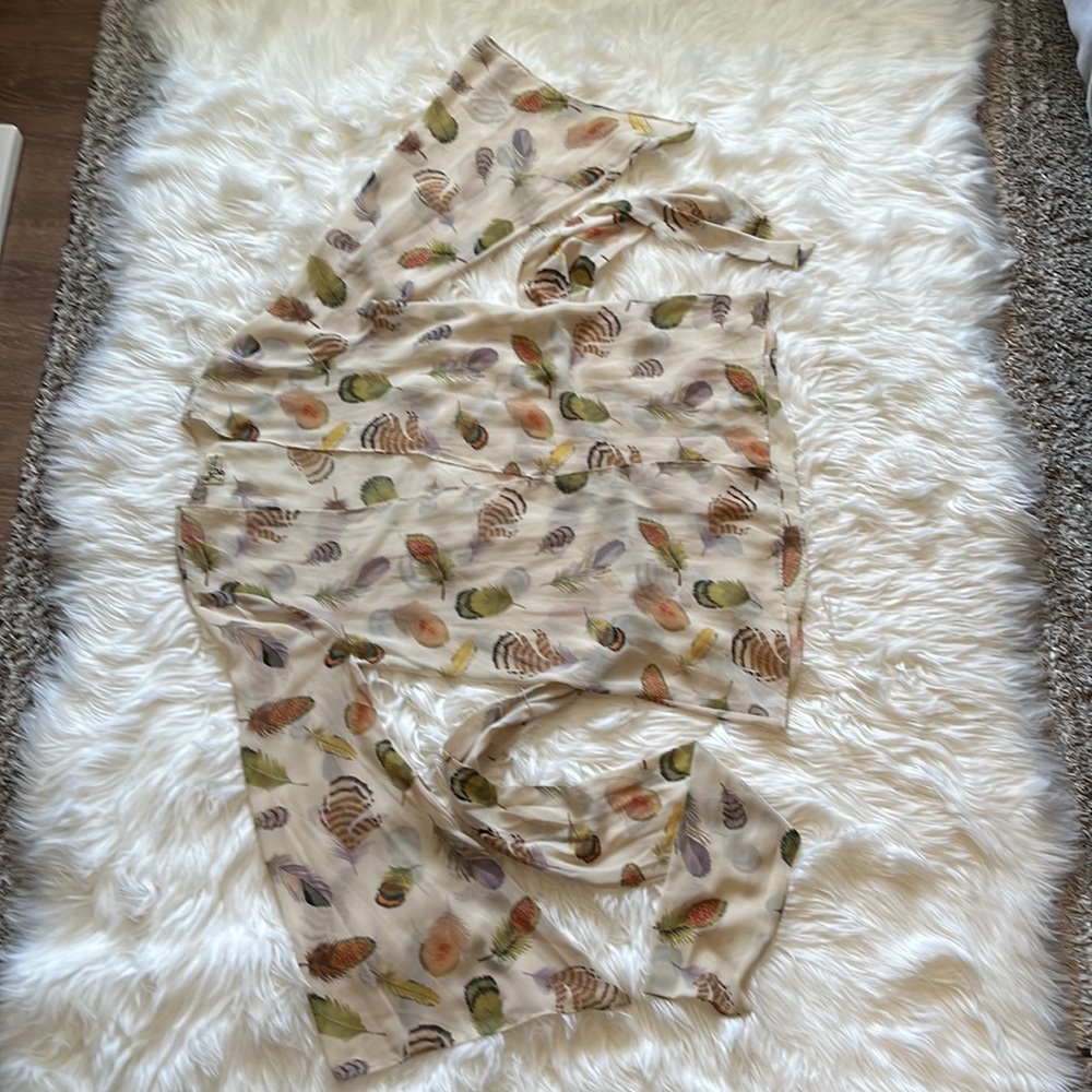 Show Me Your Mumu Kimono ~ in Feather 🪶 Print - Picture 5 of 14